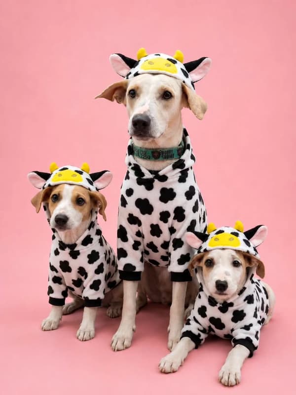 Matilde, Lily, Pablito